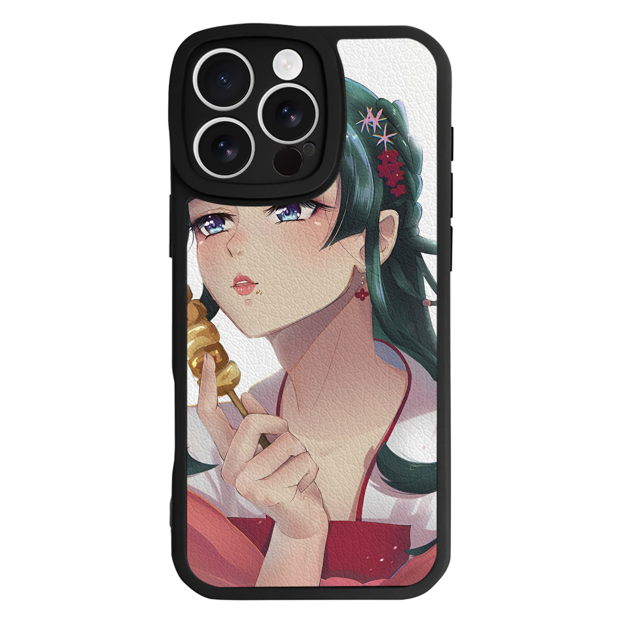（画像用） 薬屋のひとりごと The Apothecary Diaries 【iPhone 16シリーズ対応】シリコンスマホケース（レザー調） 材質：シリコン